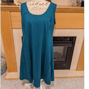 2 for 30 - Teal Swing Dress